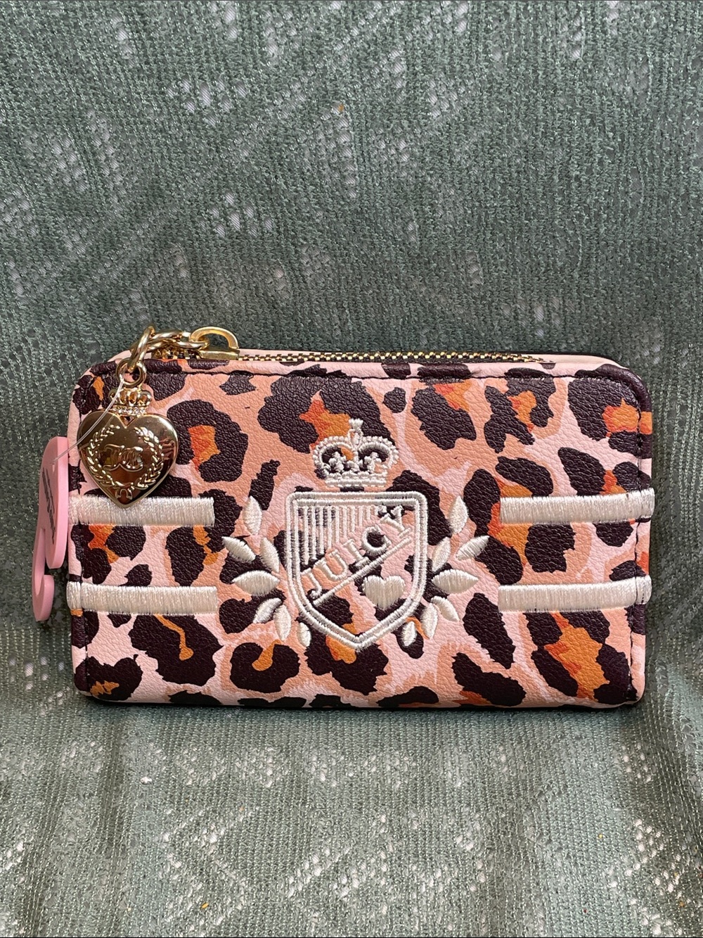 Juicy Couture Leopard Snap Wallet - NWT
